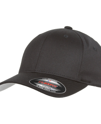 6277Y Flexfit Youth Wooly 6-Panel Cap in Black