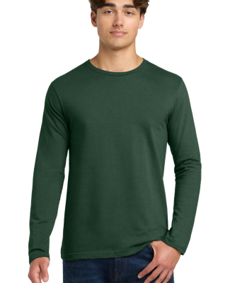 64400 Gildan Adult Softstyle Long-Sleeve T-Shirt in Fan dark green