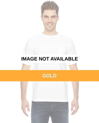 7100 Bayside Adult Short-Sleeve Tee with Pocket Gold