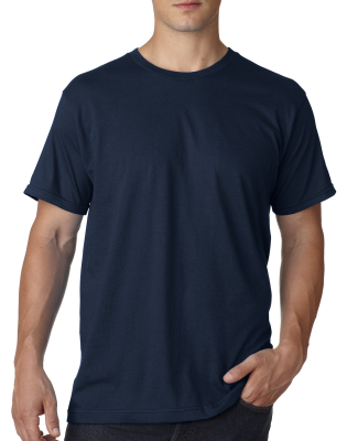 B5000 Bayside Adult Jersey Cotton Tee in Navy