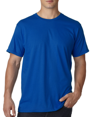 B5000 Bayside Adult Jersey Cotton Tee in Royal Blue