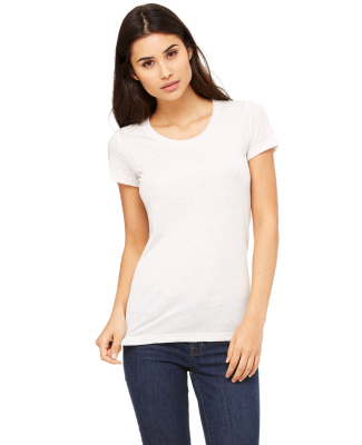 BELLA 8413 Womens Tri-blend T-shirt in Oatmeal triblend