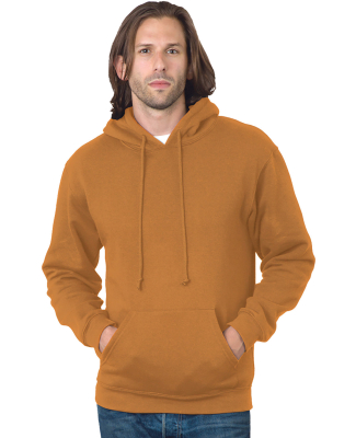 B960 Bayside Cotton Poly Hoodie S - 6XL  in Caramel brown