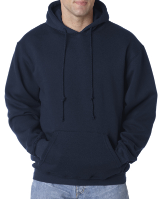 B960 Bayside Cotton Poly Hoodie S - 6XL in Navy