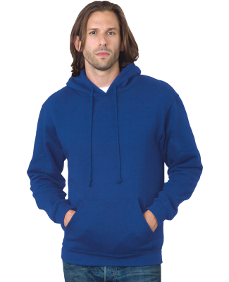 B960 Bayside Cotton Poly Hoodie S - 6XL  in Royal Blue