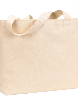 BS600 Bayside Jumbo Cotton Tote in Natural