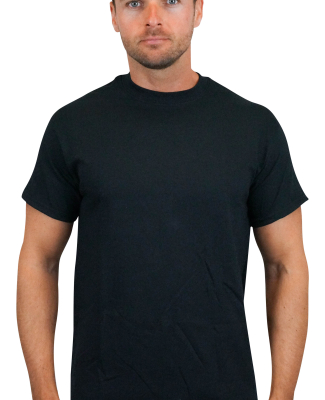 Gildan 5000 G500 Heavy Weight Cotton T-Shirt in Black