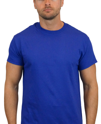Gildan 5000 G500 Heavy Weight Cotton T-Shirt in Cobalt