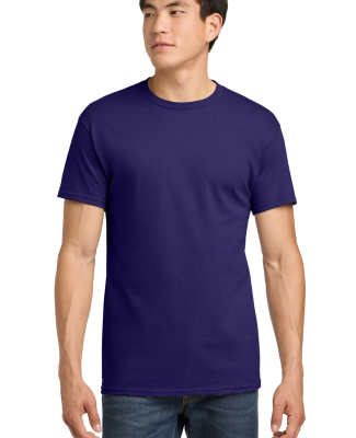 Gildan 5000 G500 Heavy Weight Cotton T-Shirt in Fan dark purple