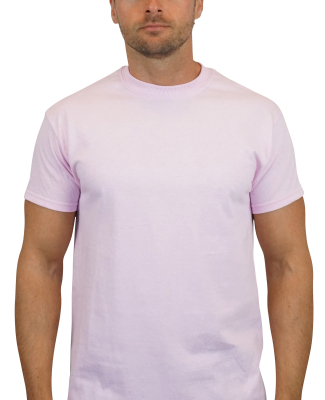 Gildan 5000 G500 Heavy Weight Cotton T-Shirt in Light pink