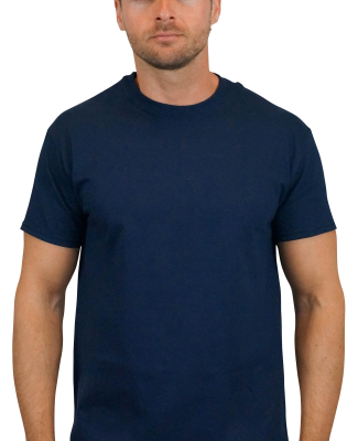 Gildan 5000 G500 Heavy Weight Cotton T-Shirt in Navy