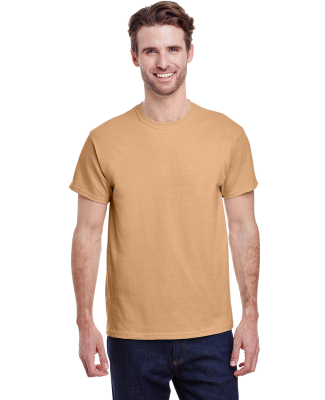 Gildan 5000 G500 Heavy Weight Cotton T-Shirt in Old gold