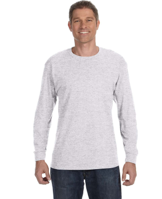 5400 Gildan Adult Heavy Cotton Long-Sleeve T-Shirt in Ash