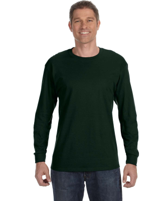 5400 Gildan Adult Heavy Cotton Long-Sleeve T-Shirt in Forest