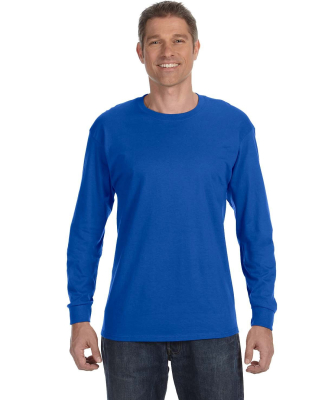 5400 Gildan Adult Heavy Cotton Long-Sleeve T-Shirt in Royal