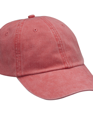 Adams LP101 Twill Optimum Dad Hat in Poppy