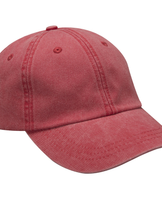 Adams LP101 Twill Optimum Dad Hat in Red