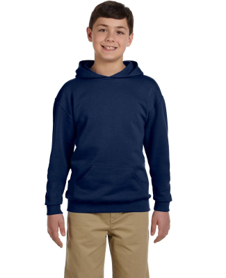 996Y JERZEES® NuBlend™ Youth Hooded Pullover Sw in J. navy