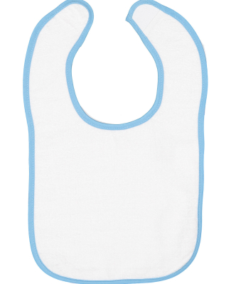 R1003 Rabbit Skins Rabbit Skins Infant Terry Snap  in Light blue