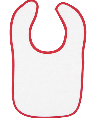 R1003 Rabbit Skins Rabbit Skins Infant Terry Snap  in Red
