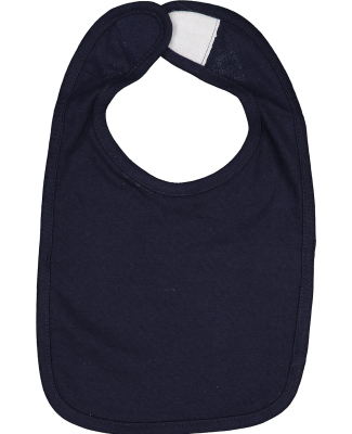 R1005 Rabbit Skins Infant Self-Adhesive Bib in Navy