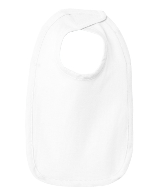R1005 Rabbit Skins Infant Self-Adhesive Bib in White