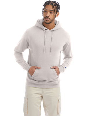 S700 Champion Logo 50/50 Pullover Hoodie in Body Blush
