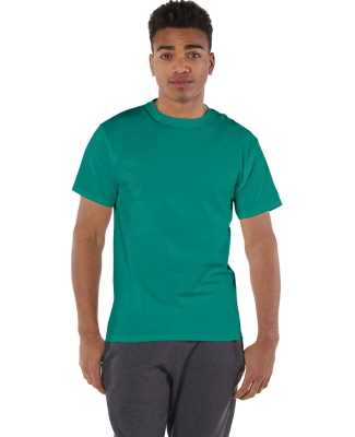 T425 Champion Adult Short-Sleeve T-Shirt T525C in Emerald Green