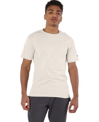 T425 Champion Adult Short-Sleeve T-Shirt T525C in Oatmeal heather