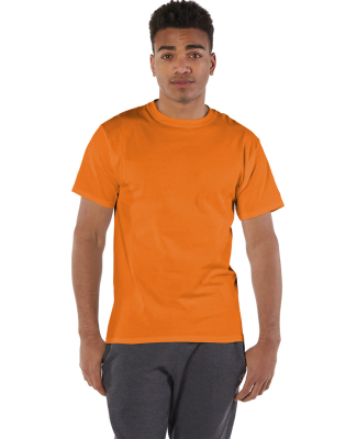 T425 Champion Adult Short-Sleeve T-Shirt T525C in Orange