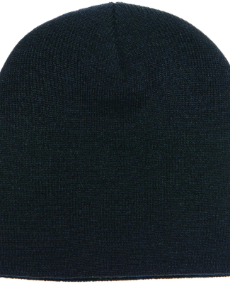 Y1500 Yupoong Heavyweight Knit Cap in Black