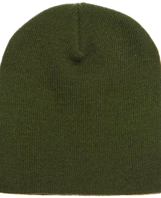 Y1500 Yupoong Heavyweight Knit Cap in Olive