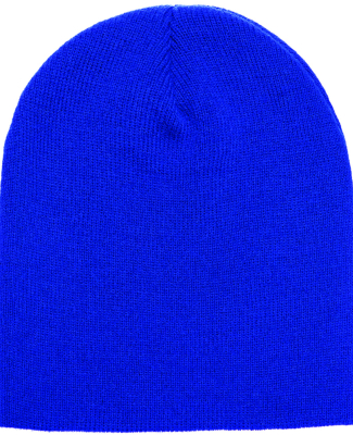Y1500 Yupoong Heavyweight Knit Cap in Royal