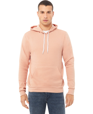 BELLA+CANVAS 3719 Unisex Cotton/Polyester Pullover in Peach