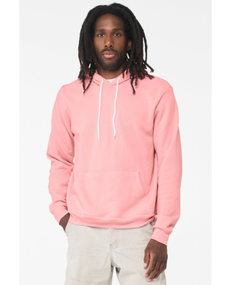 BELLA+CANVAS 3719 Unisex Cotton/Polyester Pullover in Pink
