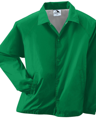 3100 Augusta Sportswear Nylon Coach's Jacket - Lin in Kelly