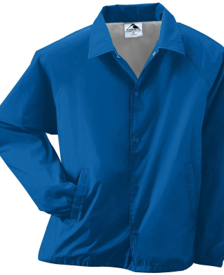 3100 Augusta Sportswear Nylon Coach's Jacket - Lin in Royal