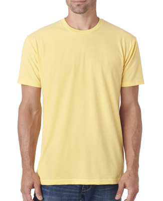 Next Level 6410 Men's Premium Sueded Crew  in Banana cream