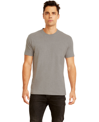 Next Level 6410 Men's Premium Sueded Crew  in Dark Heather Gray