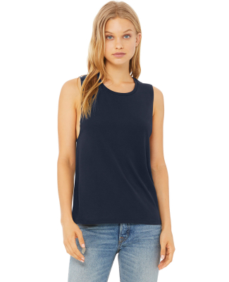 BELLA+CANVAS B8803  Womens Flowy Muscle Tank in Midnight