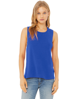 BELLA+CANVAS B8803  Womens Flowy Muscle Tank in True royal
