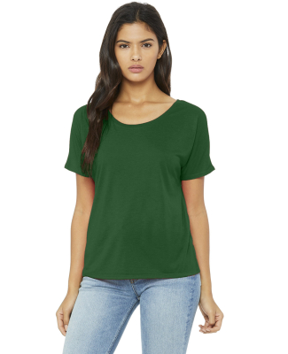 BELLA 8816 Womens Loose T-Shirt in Kelly