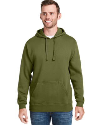 8815 J. America - Tailgate Hooded Sweatshirt in Olive