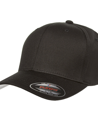 Flexfit V-Flex 5001 Twill / Structured Mid-Profile in Black