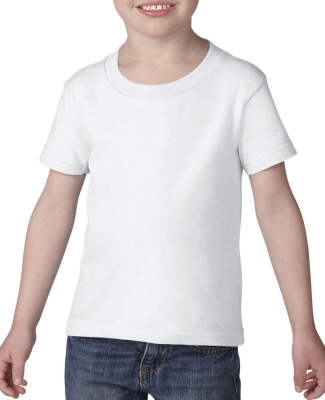 5100P Gildan - Toddler Heavy Cotton T-Shirt in White