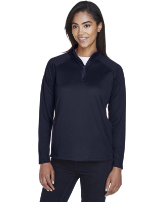 DG440W Devon & Jones Ladies' Stretch Tech-Shell?Co in Navy