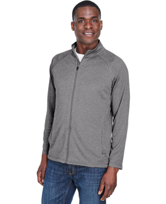 DG420 Devon & Jones Men's Stretch Tech-Shell?Compa in Dark grey heather
