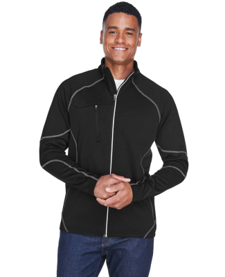 88174 North End Gravity Men's Performance Fleece J in Black
