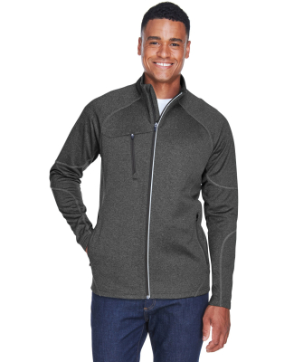 88174 North End Gravity Men's Performance Fleece J in Carbon heather