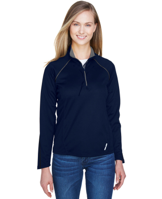 78187 North End Radar Ladies' Half-Zip Performance in Classic navy